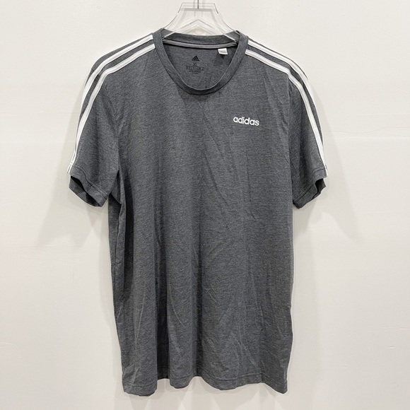 Adidas Aeroready Short Sleeve Three Stripe Tee XL - Picture 1 of 8